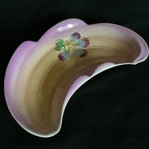 Vintage  Art Deco Hand Painted Dish/Tray